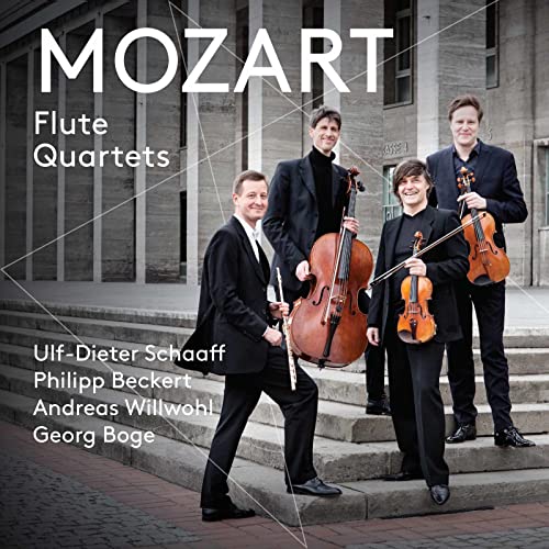 Mozart (1756-1791) - Flute Quartets Nos.1-4 : Schaaff(Fl)Beckert(Vn)Willwohl(Va)Boge(Vc)(Hybrid) - Import SACD Hybrid