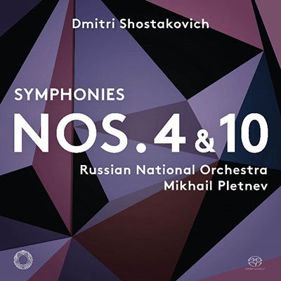 Mikhail Pletnev;Russian National Orchestra - Symphonies 4 & 10 - Import 2 SACD Hybrid Box set