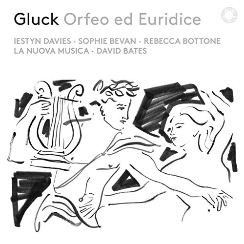 Gluck, Christoph Willibald (1714-1787) - Orfeo ed Euridice : David Bates / La Nuova Musica, Iestyn Davies, Sophie Bevan, Rebecca Bottone (2018 Stereo) - Import Digipak CD