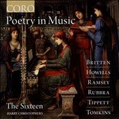 The Sixteen - Poetry in Music - Import CD