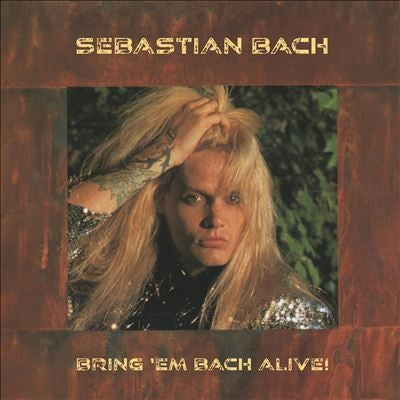 Sebastian Bach - Bring 'Em Bach Alive - Import Translucent Blonde Yellow Vinyl 2 LP Record