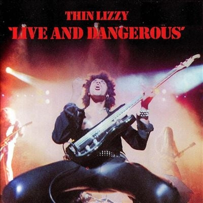 Thin Lizzy - Live And Dangerous - Import Clear Orange Audiophile Vinyl 2 LP Record