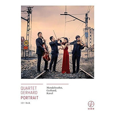 QUARTET GERHARD - Portrait: Mendelssohn Ravel Gerhard Toldra - Import CD+BOOK