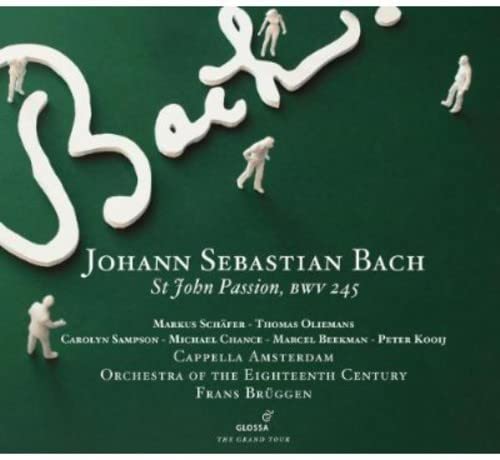 Bach (1685-1750) - Johannes-Passion : Bruggen / 18th Century Orchestra, Capella Amsterdam, M.Schafer, Oleemans, Koooij, etc (2010)(2CD) - Import 2 CD