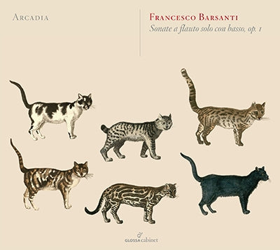 Veracini / Arcadia - F.Barsanti: Sonate a Flauto Solo con Basso Op.1 - Import CD