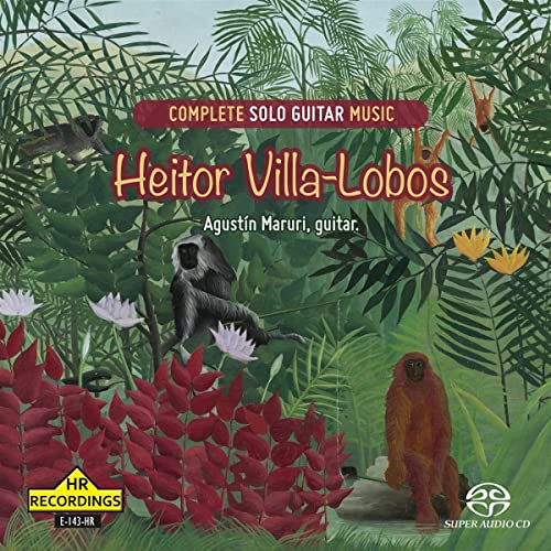 Maruri,Agustin - Heitor Villa-Lobos: Complete Solo Guitar Music - Import SACD