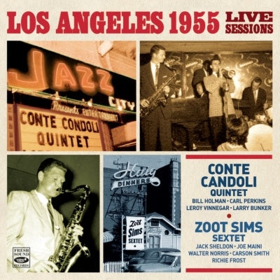 Conte Candoli Quintet & Zoot Sims Sextet - Los Angeles 1955 Live Sessions - ImportCD