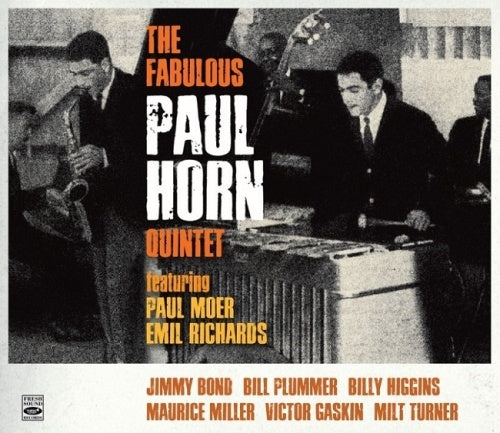 Paul Horn Quintet - The Fabulous Paul Horn Quintet - Import 2 CD Digipak