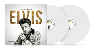 Elvis Presley - The Many Faces Of Elvis - Import White Vinyl 2 Vinyl Record Limited Edition
