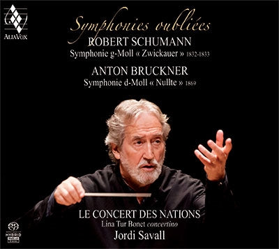 Le Concert des Nations - Symphonies Oubliées - Robert Schumann: Symphonie G-Moll (Zwickauer) & Anton Bruckner: Symphonie D-Moll (Nullte) - Import SACD Hybrid