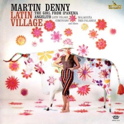 Martin Denny - Latin Village - Import Floral Swirl Vinyl LP Record Limited Edition