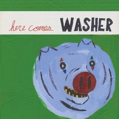 Washer - Here Comes Washer - Import Cloudy Green Vinyl LP Record