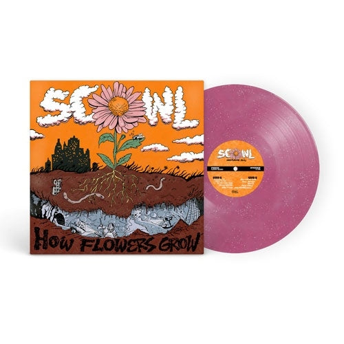 Scowl - How Flowers Grow - Import Violet Glitter Vinyl LP Record