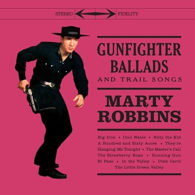 Marty Robbins - Gunfighter Ballads and Trail Songs - Import 180g Clear Vinyl LP Record Limited Edition