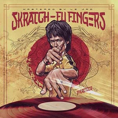Dj T-Kut - Skratch Fu-Fingers Practice - Import Vinyl 7’ Single Record Limited Edition