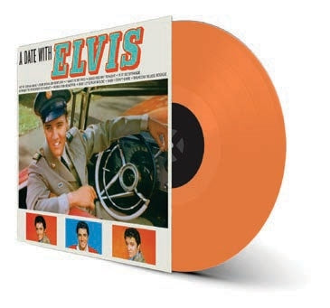 Elvis Presley - A Date With Elvis - Import Orange Vinyl/ LP Record Bonus Track Limited Edition