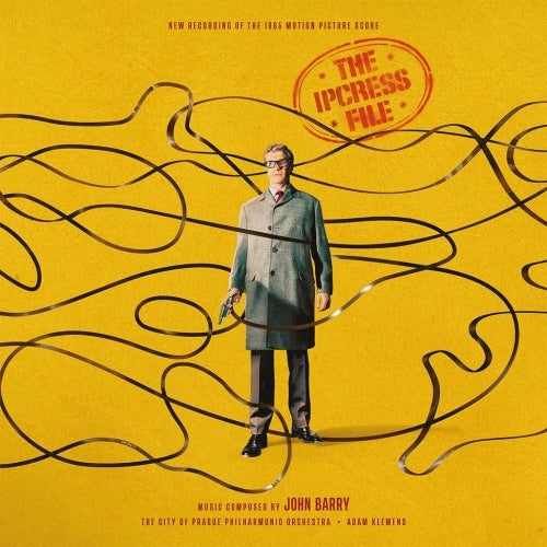 John Barry - The Ipcress File - Import Black & Orange Vinyl LP Record