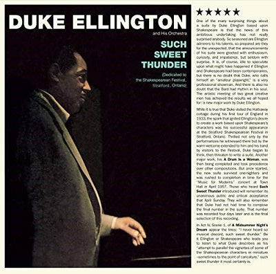 Duke Ellington - Such Sweet Thunder - Import CD
