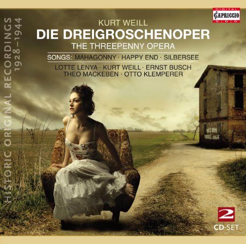 Weill, Kurt (1900-1950) - Die Dreigroschenoper-songs: Nenya Weill Lewis Ruth Band Klemperer / Abravanel / Etc - Import 2 CD