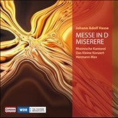 Hermann Max - Hasse: Messe in D / Miserere - Import CD