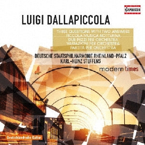 Carl Heinz Steffens, Rhineland-Palatinate State Philharmonic Orchestra - Dallapiccola: Orchestral Pieces - Import CD