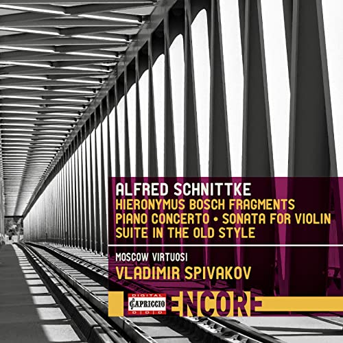 Schnittke (1934-1998) - Works for Violin & Chamber Orchestra : Vladimir Spivakov(Vn)/ Moscow Virtuosi, Alexander Ghindin(P) - Import CD
