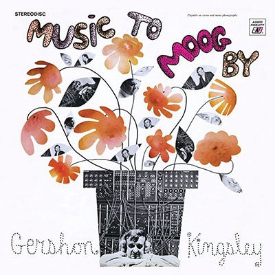 Gershon Kingsley - Music To Moog By - Import Strawberry With Black Swirl Vinyl LP Record Limited Edition
