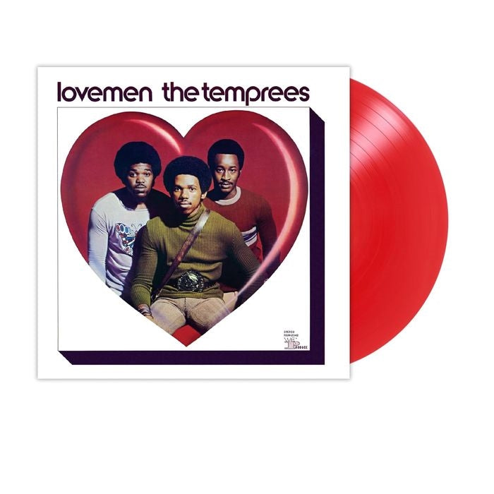 The Temprees - Lovemen (All-Analog Edition) - Import Valentine Red Pet Plastic Vinyl LP Record Limited Edition