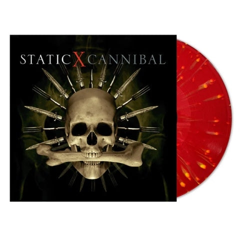 Static-X - Cannibal - Import Blood & Bronze Splatter Vinyl LP Record