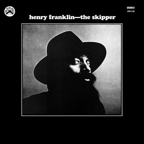 Henry Franklin - The Skipper - Import Blue With Black Swirl Vinyl LP Record Limited Edition