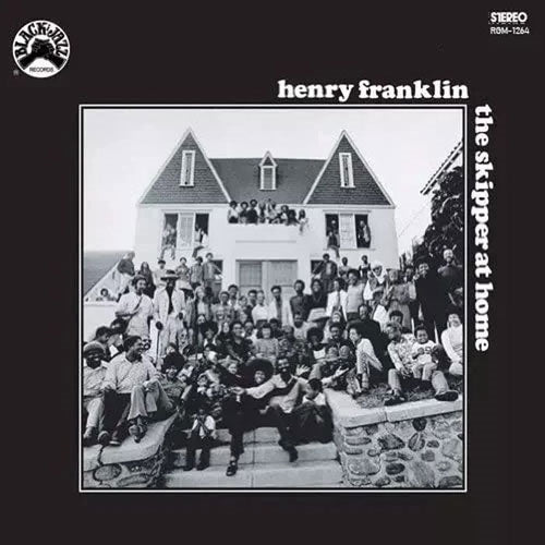 Henry Franklin - The Skipper At Home - Import Blue With Black Swirl Vinyl LP Record