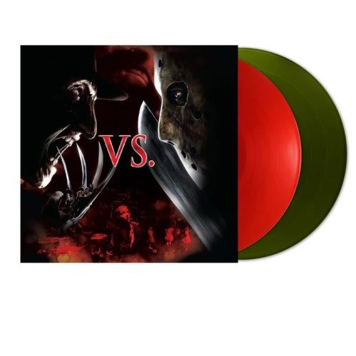 Various Artists - Freddy Vs Jason - Import Red & Green Freddy's Sweater Vinyl 2 LP Record