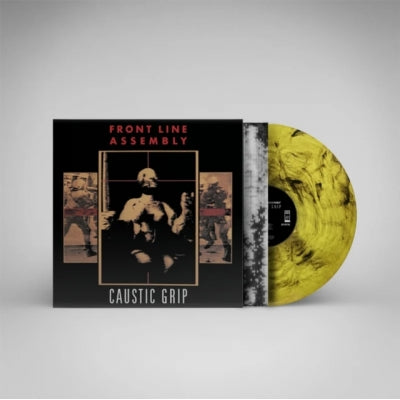 Front Line Assembly - Caustic Grip (35th Anniversary Edition) - Import Caustic Yellow Vinyl LP Record