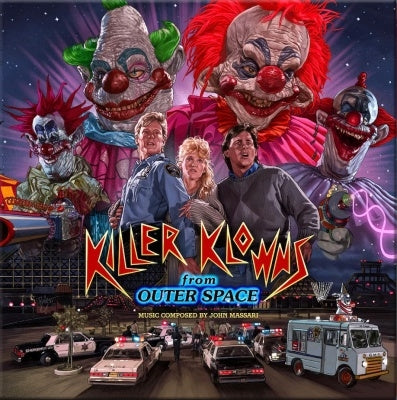 John Massari - Killer Klowns From Outer Space - Import Orange, Pink & Teal, Red Vinyl 2 LP Record