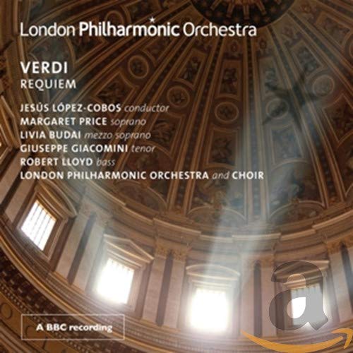 Verdi (1813-1901) - Requiem : Lopez-Cobos / London Philharmonic & Choir, M.Price, Budai, Giacomini, R.Lloyd (1983)(2CD) - Import 2 CD