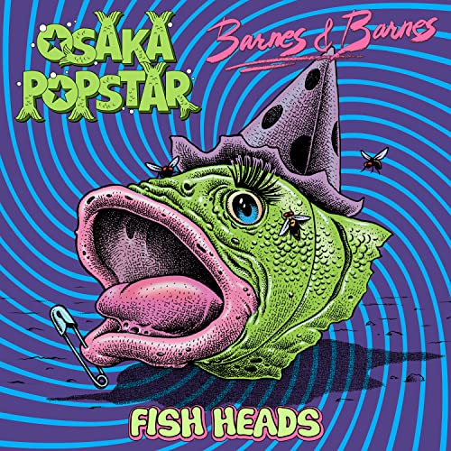 Osaka Popstar 、 Barnes & Barnes - Fish Heads (Neon Pink Coloured Vinyl) - Import 12’ Single Record