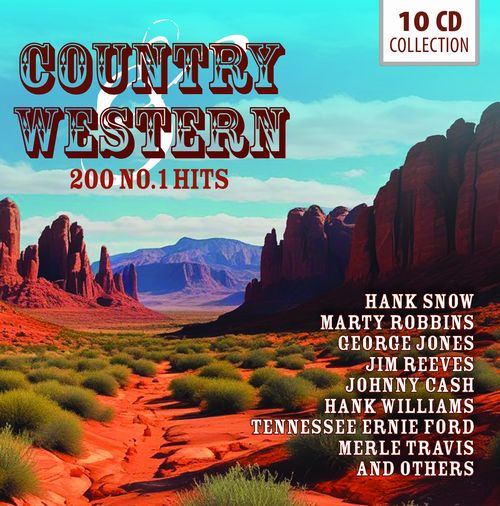 V.A - Country&Western-200 No.1 Hits - Import 10 CD
