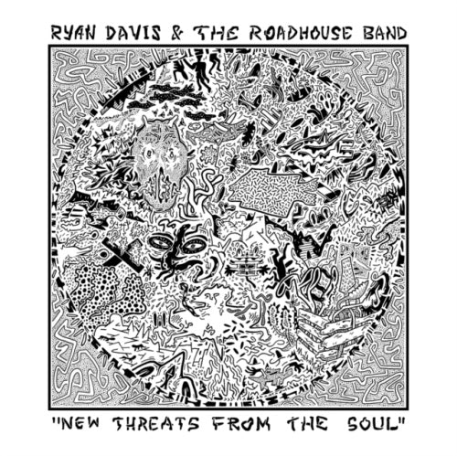 Ryan Davis & The Roadhouse Band - New Threats From The Soul - Import Transparent Light Blue Vinyl LP Record