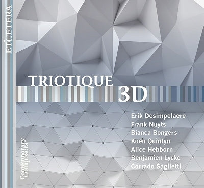 TRIOTIQUE - 3D: Contemporary Composers Series - Import CD