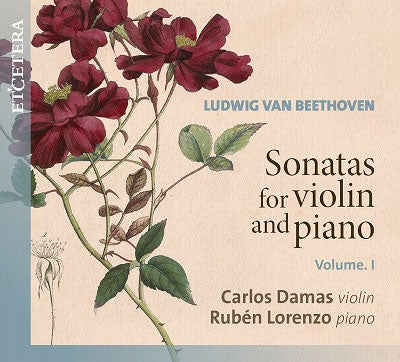 Carlos Damas - Beethoven: Sonatas For Violin And Piano - Import CD