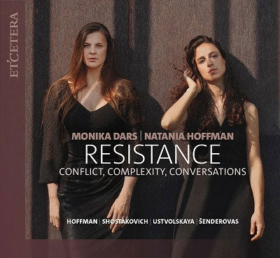 Natania Hoffman, Monica Darsu - Resistance -Joel Hoffman, Shostakovich, Ustvolskaya, Senderovas : Natania Hoffman(Vc)Monika Dars(P) - Import CD