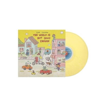 Sean Solomon - World Is Not Good Enough - Import Lemon Yellow White Vinyl LP Recurd Limited Edition