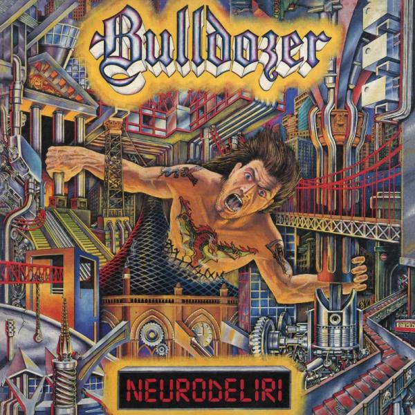 Bulldozer - Neurodeliri - Import Electric Blue Purple Orange Splatter Vinyl LP Record