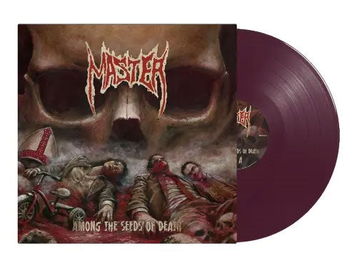Master - Among The Seeds Of Death - Import Solid Viola Vinyl LP Record