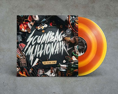 Scumbag Millionaire - All Time Low - Import Tequila Sunrise Vortex Vinyl 180g LP Record Limited Edition