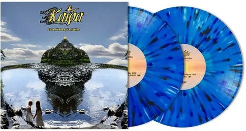 Kaipa - In The Wake Of Evolution - Import Transparent Blue Splattered Black+Solid White Vinyl 2 LP Record Limited Edition