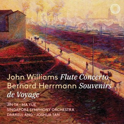 John Williams - John Williams Flute Concerto, Bernard Herrmann Souvenirs de Voyage : Jin Ta(Fl)Ma Yue(Cl)Singapore Symphony Orchestra - Import CD