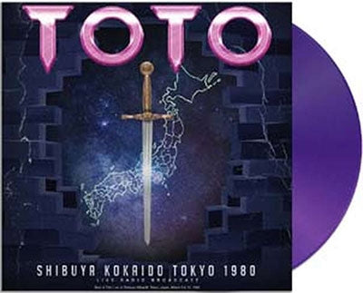 TOTO - Shibuya Kokaido Tokyo 1980 - Import Purple Vinyl LP Record