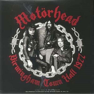 Motorhead - Birmingham Town Hall 1977 - Import Vinyl LP Record