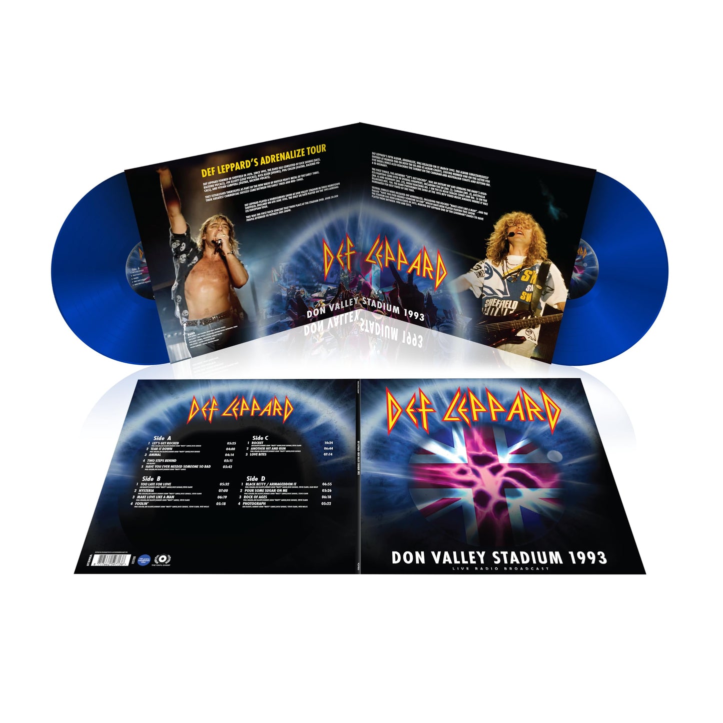 Def Leppard - Don Valley Stadium 1993 - Import Vinyl 2 LP Record